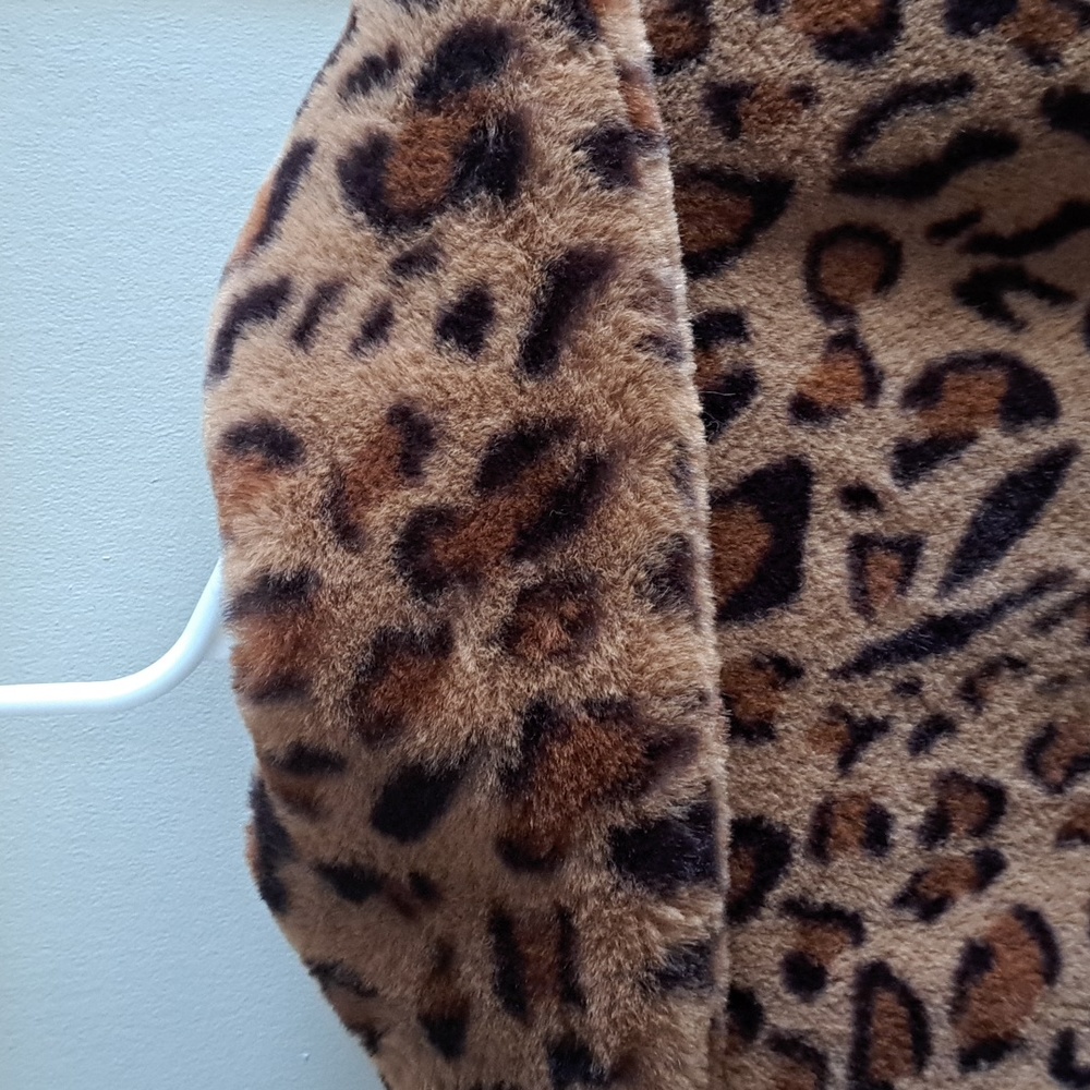T.I.M.I.N.G Leopard print coat M - Picture 8 of 9